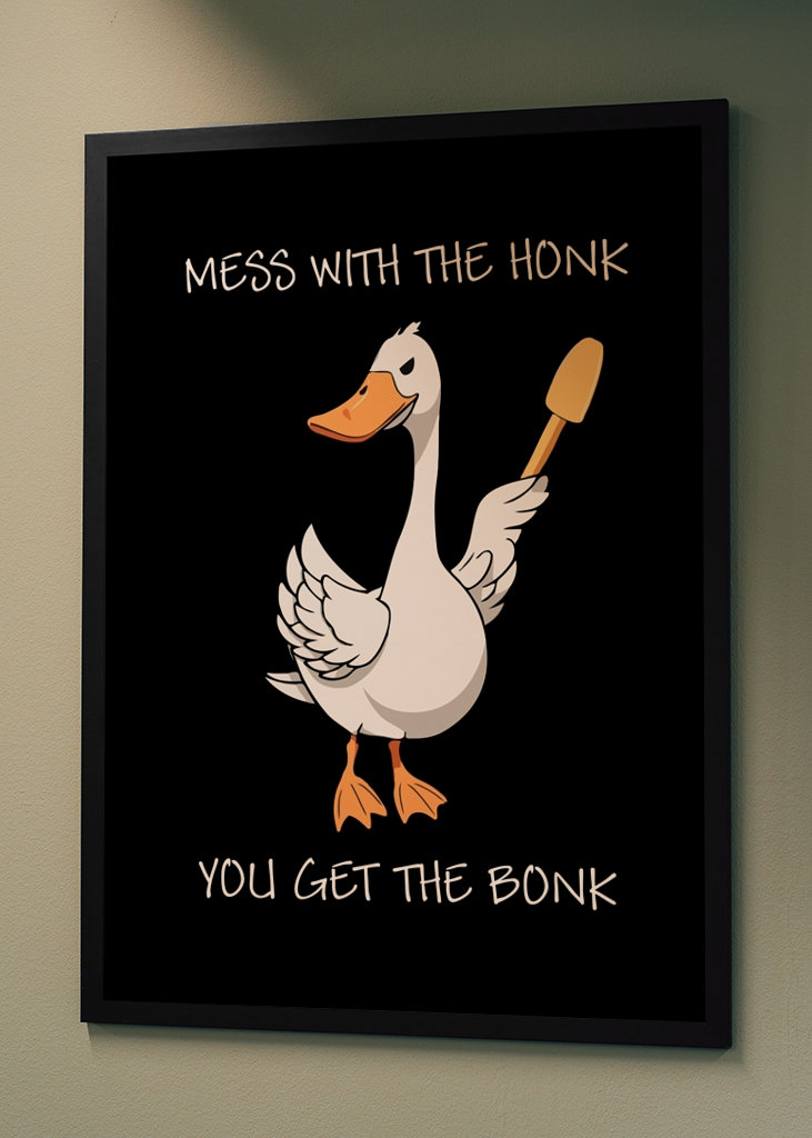 Hloupá husa troubí Bonk