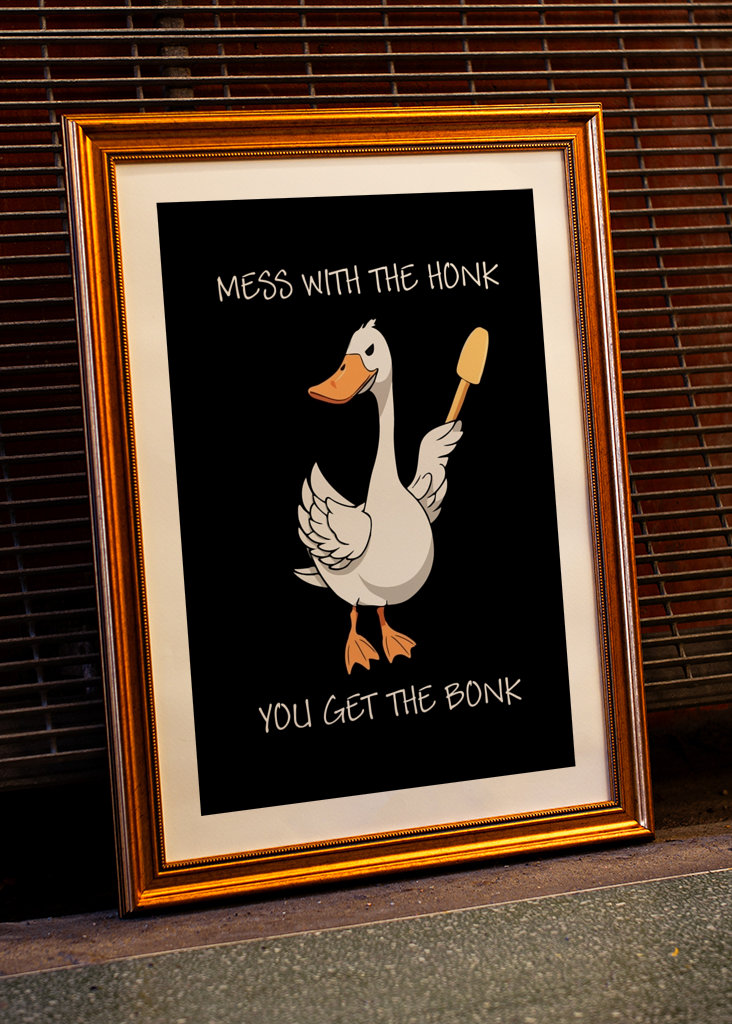 Hloupá husa troubí Bonk