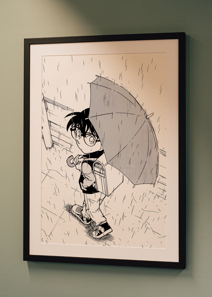 Detective Conan Manga Art