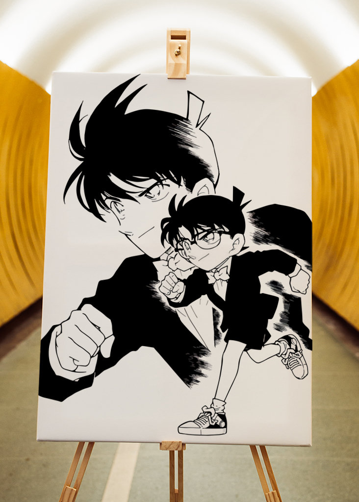 Detective Conan Manga Art