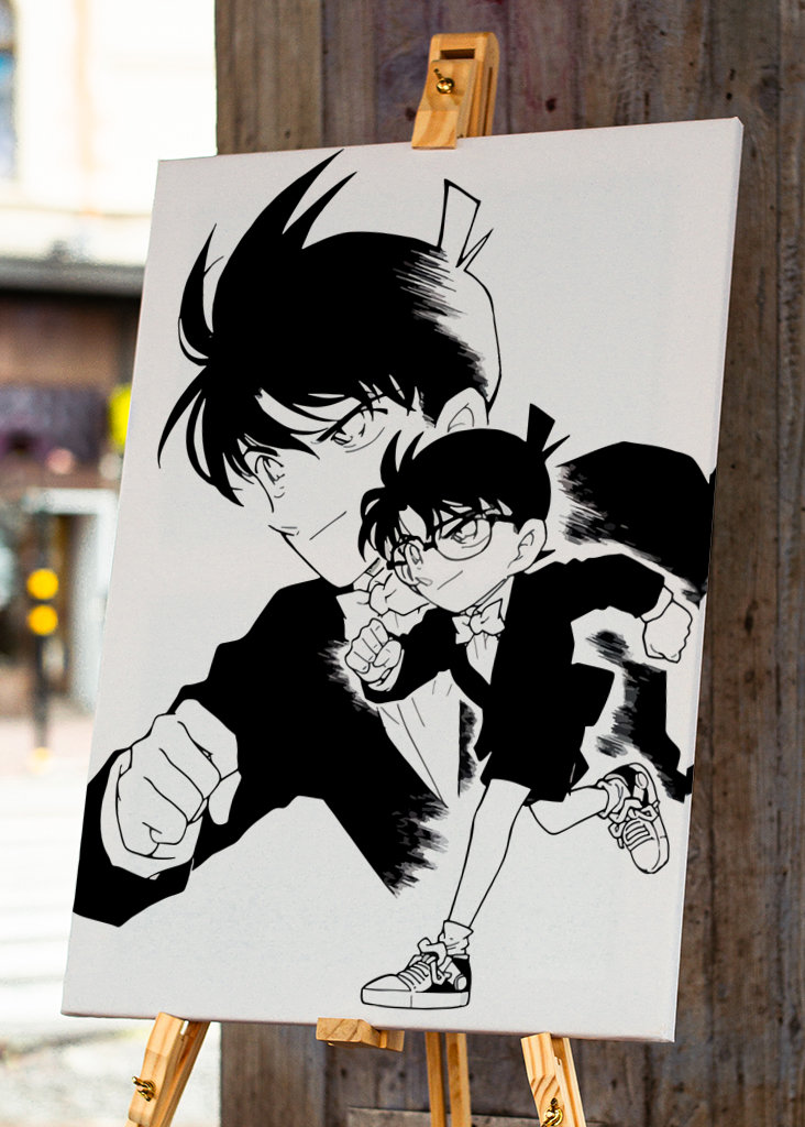Detective Conan Manga Art