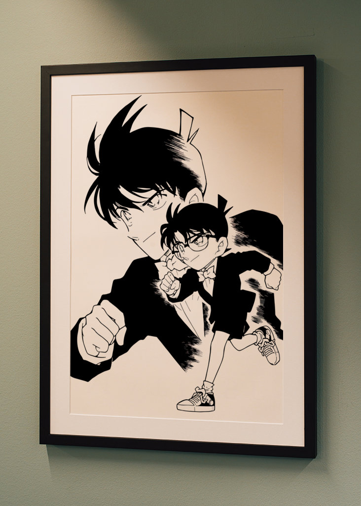 Detective Conan Manga Art