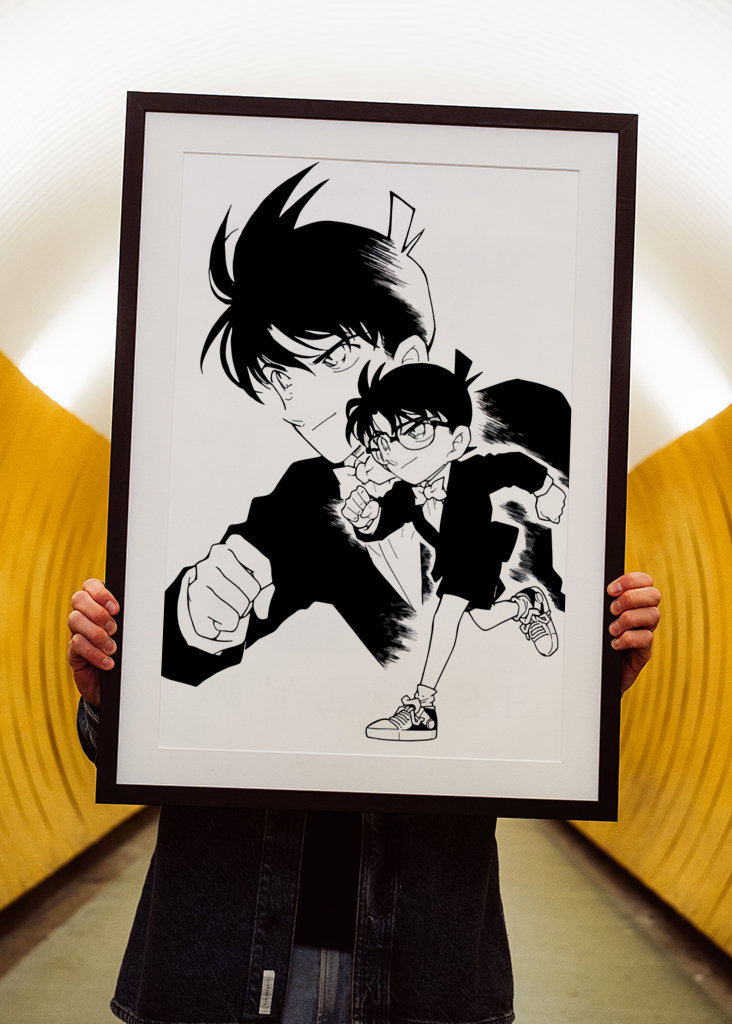 Detective Conan Manga Art