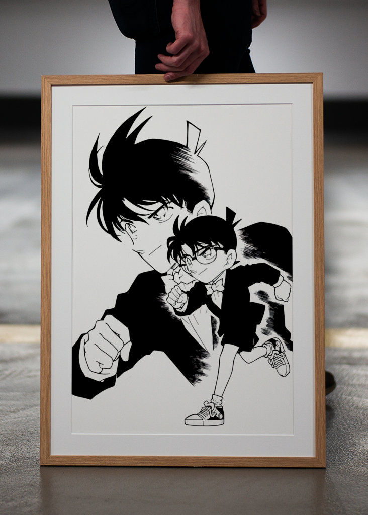 Detective Conan Manga Art