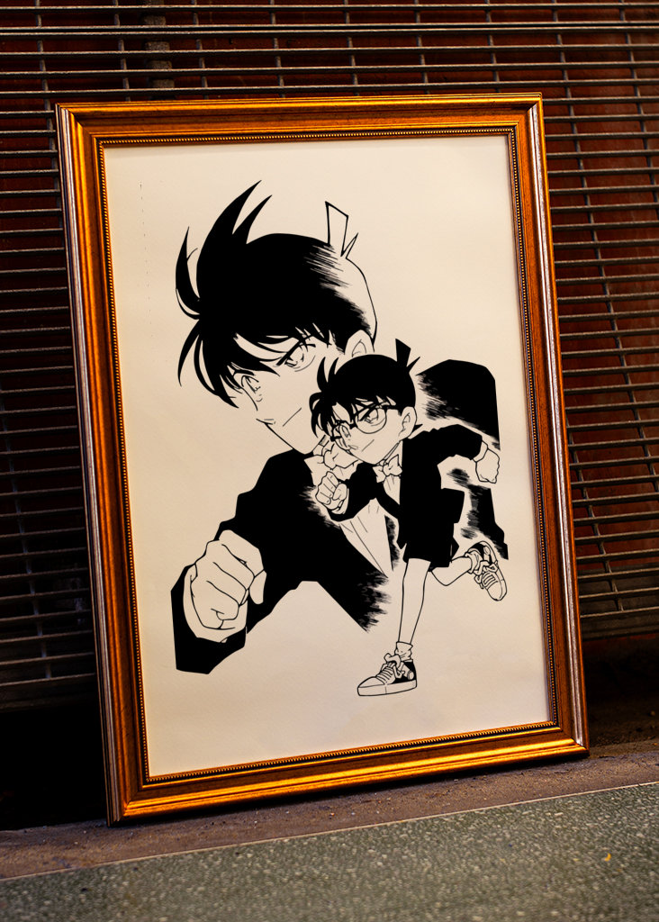 Detective Conan Manga Art