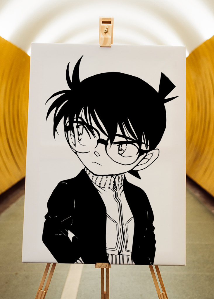 Detective Conan Manga Art
