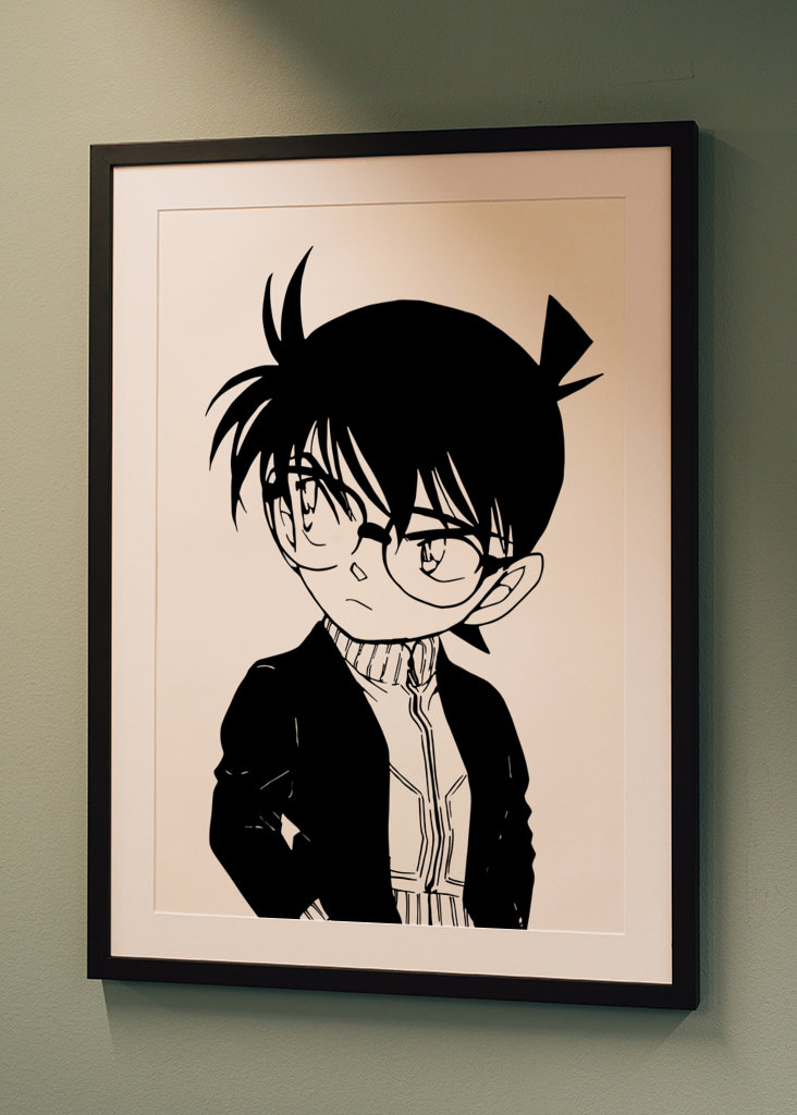 Detective Conan Manga Art