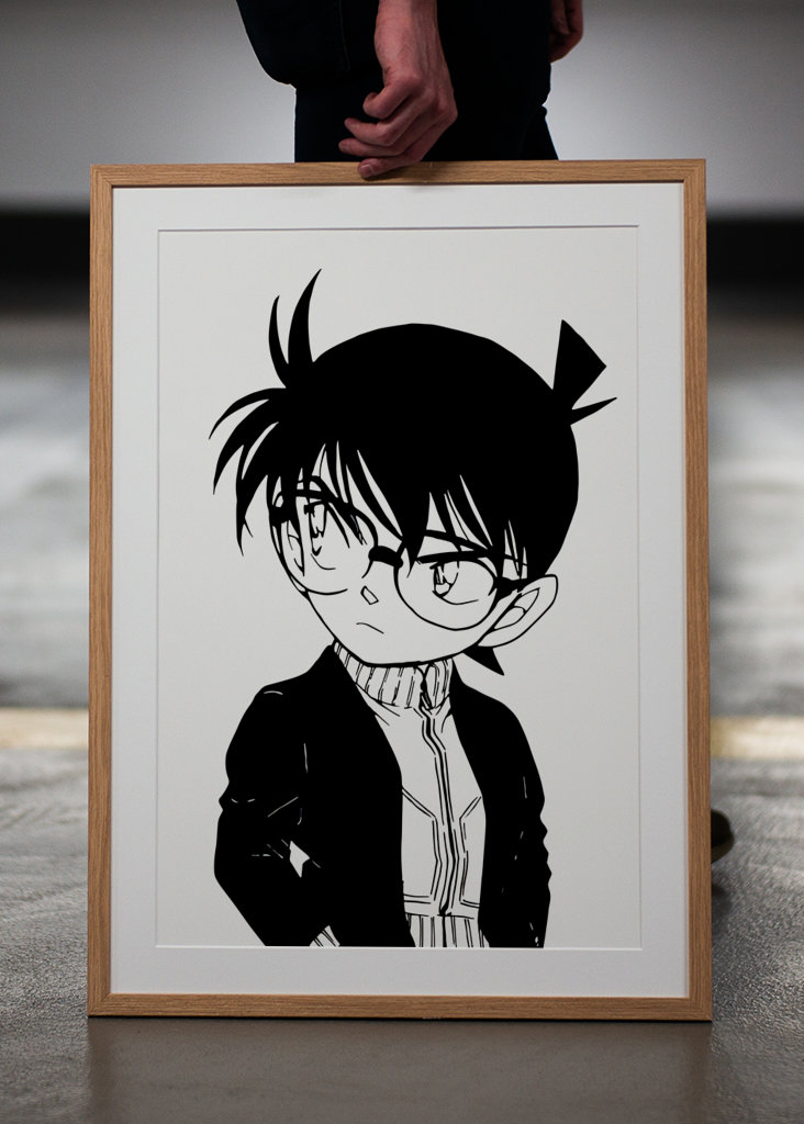 Detective Conan Manga Art