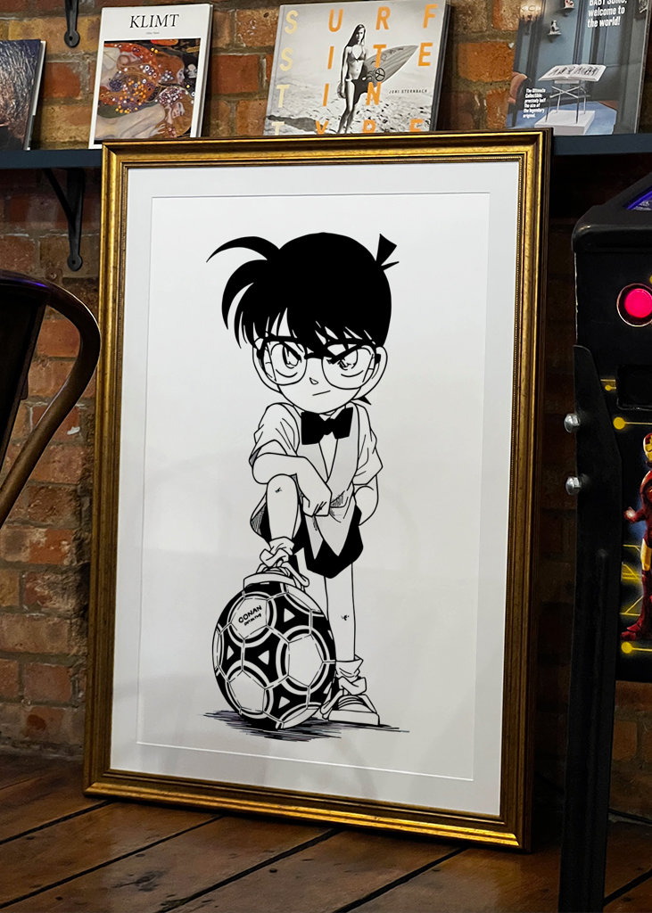 Detective Conan Manga Art
