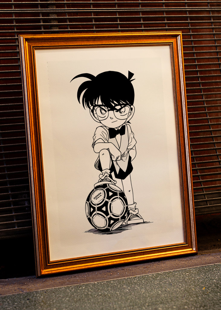 Detective Conan Manga Art