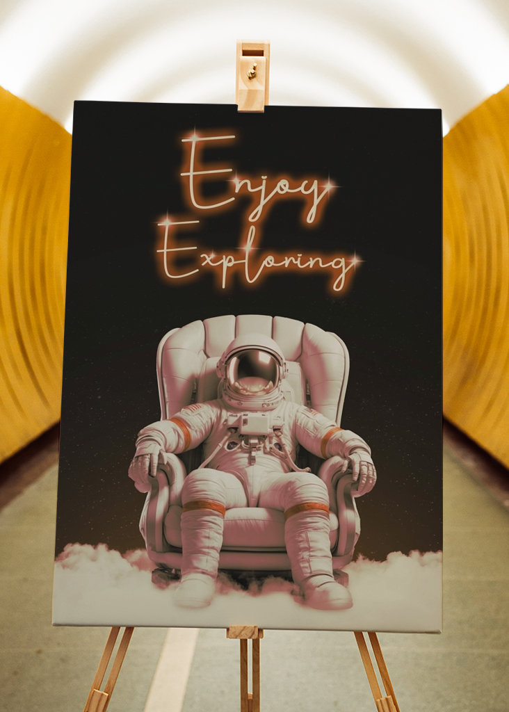 Un astronaute aime être exécuté