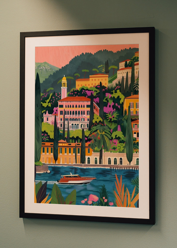 Lake Como Poster