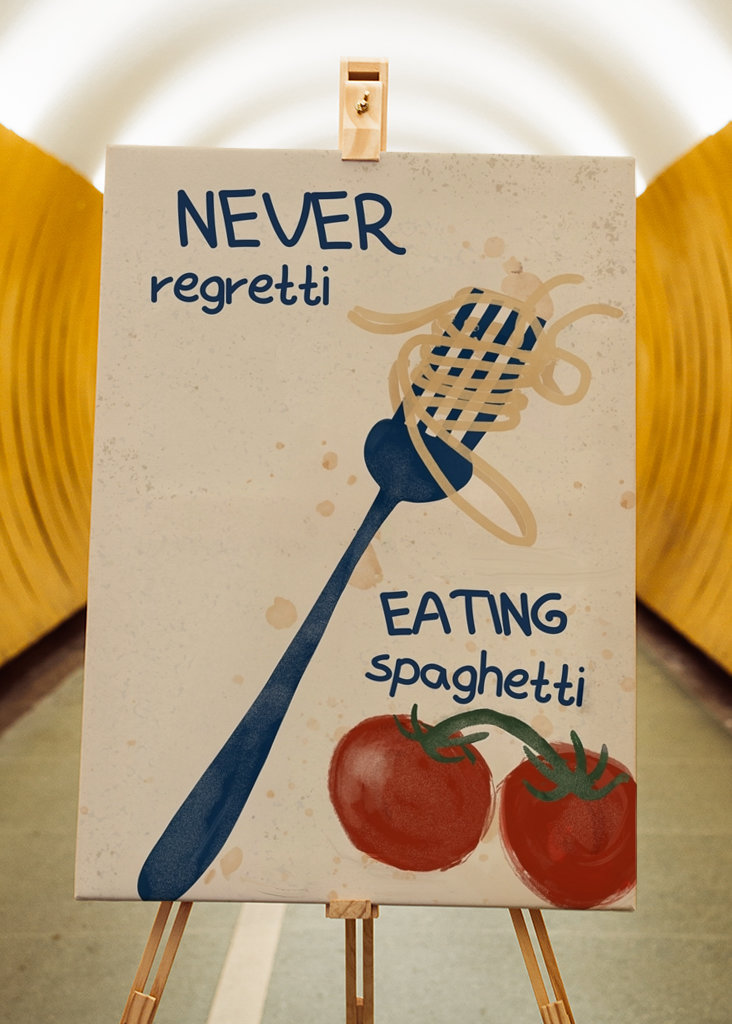 Fortryder aldrig spaghetti