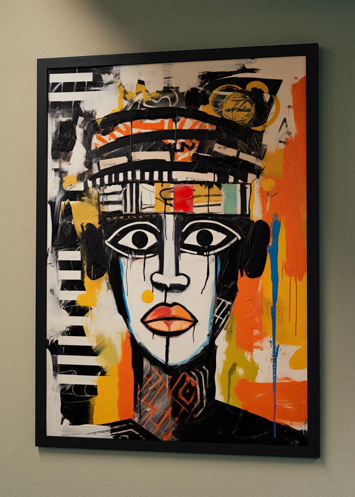 Hombre de la tribu africana