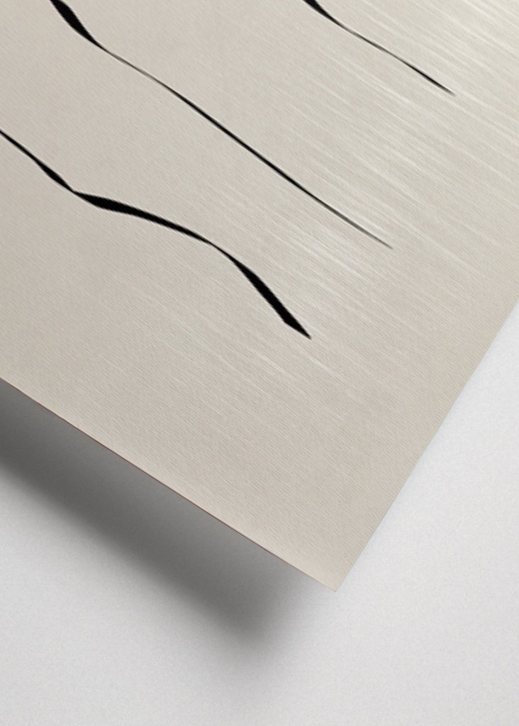 Nowoczesna grafika boho w kolorze beżowym