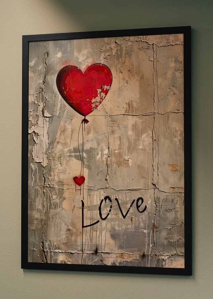 Liebes-Ballon Banksy