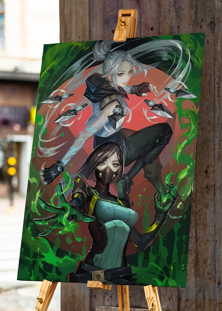 Jett And Viper - Valorant Agen