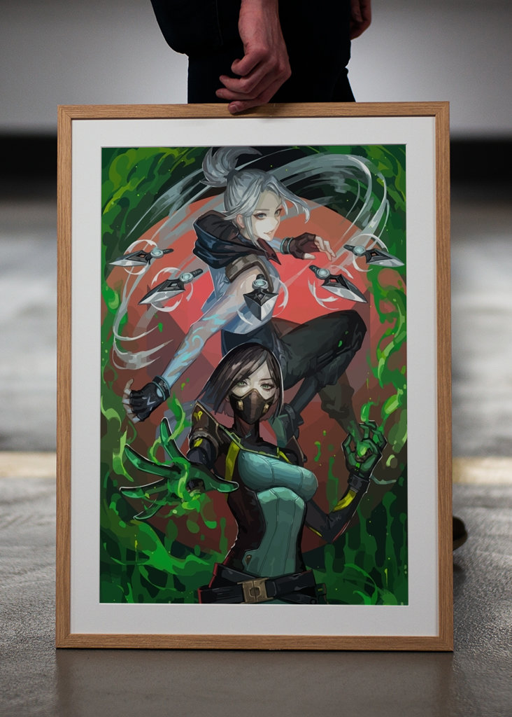 Jett And Viper - Valorant Agen