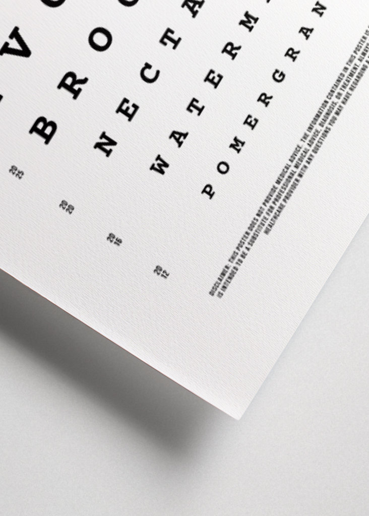 Visual Test Veggies and Fruits