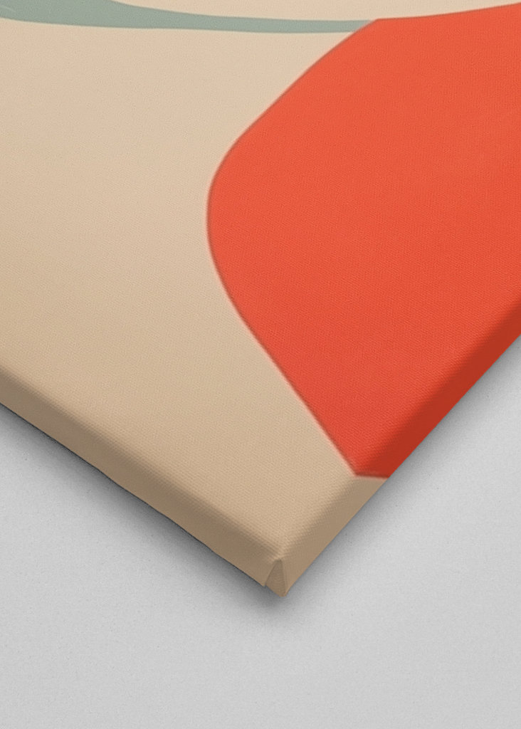 Redhead Retro Woman with Cat