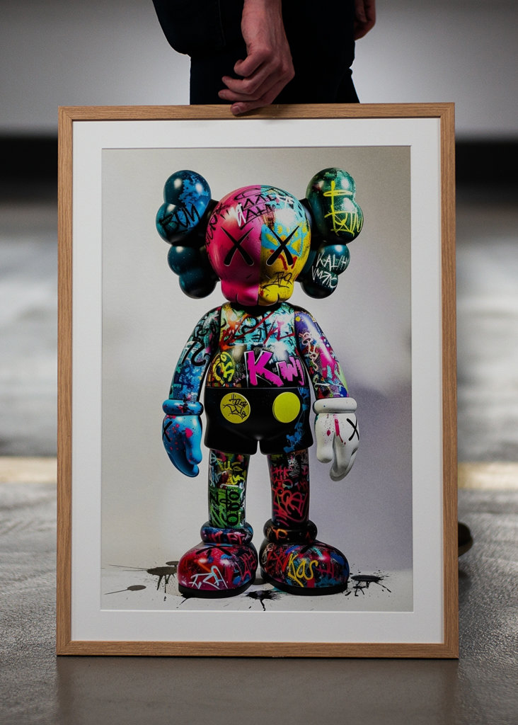 Pop-Art KAWS-Graffiti