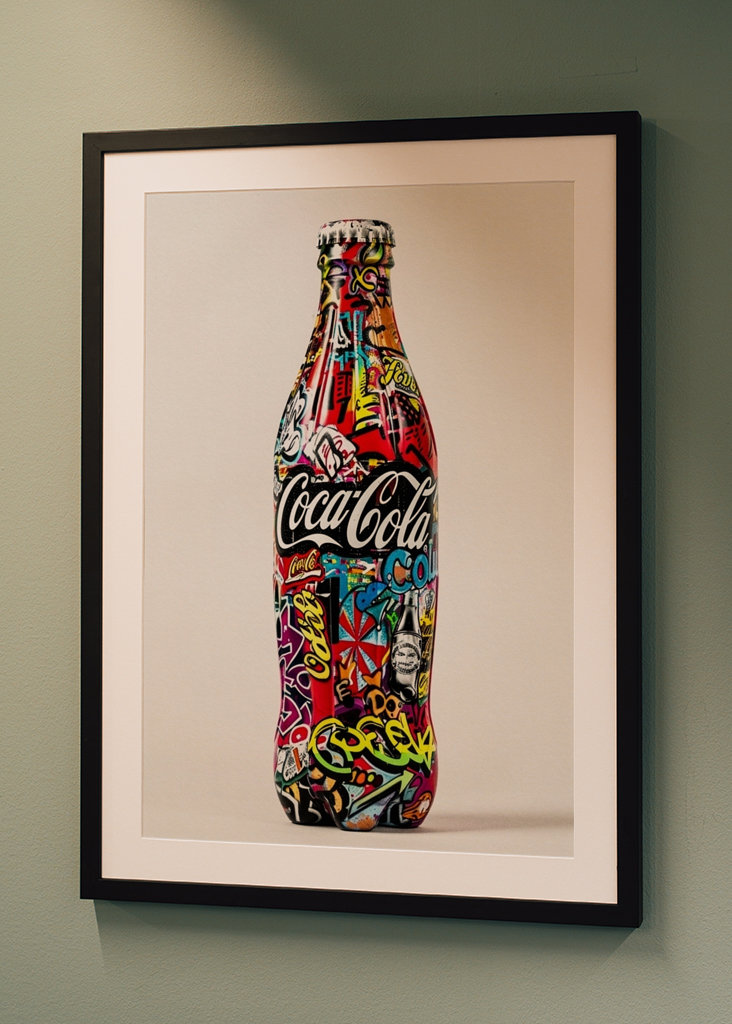 Pop art Coca cola Graffiti