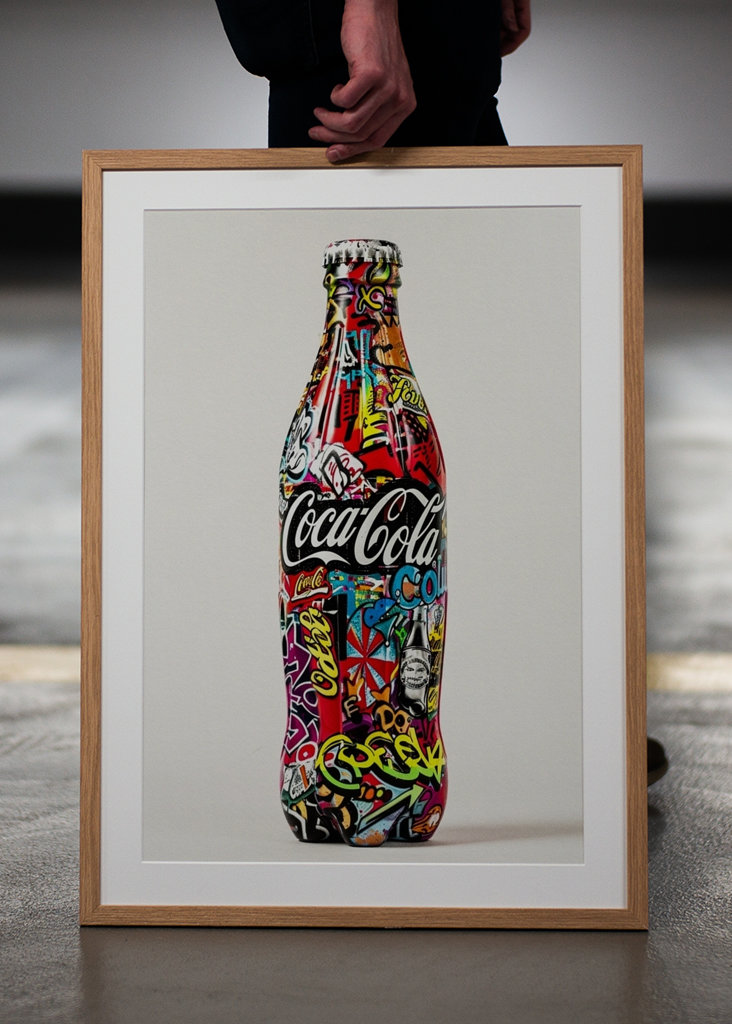 Pop art Coca cola Graffiti