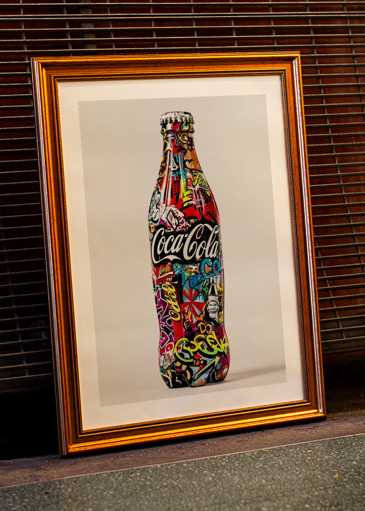 Pop art Coca cola Graffiti