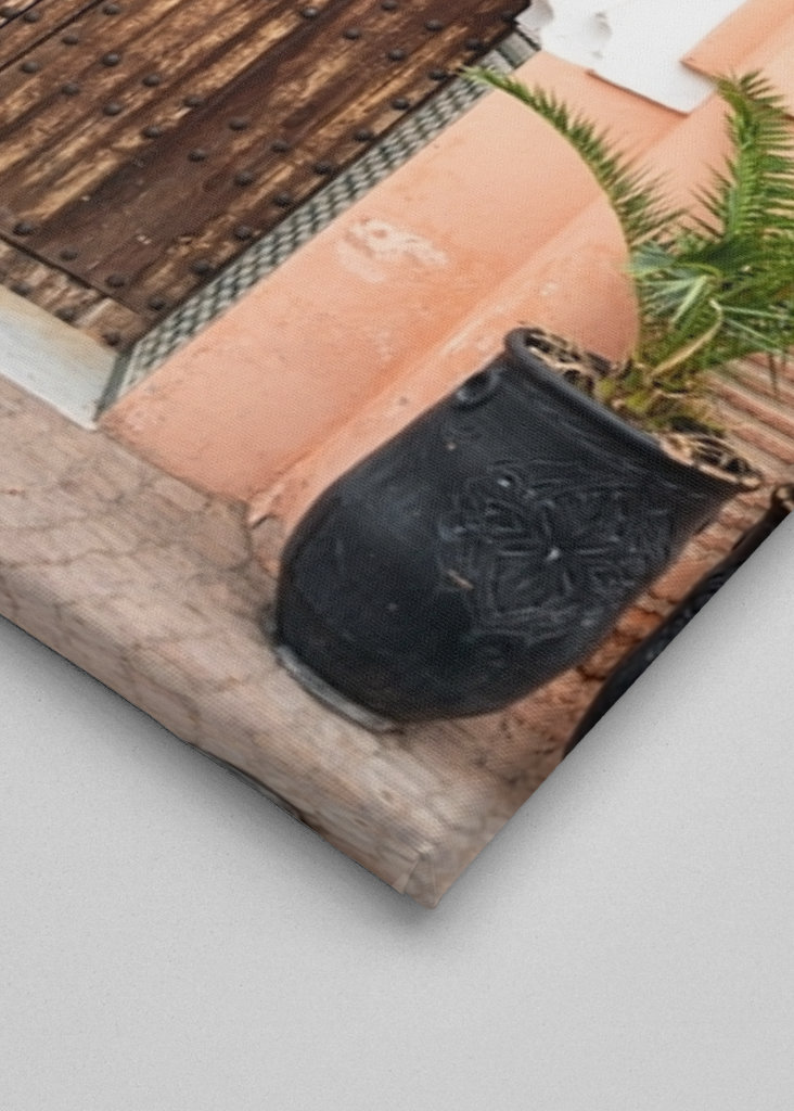 Portas do palácio em Marraquexe