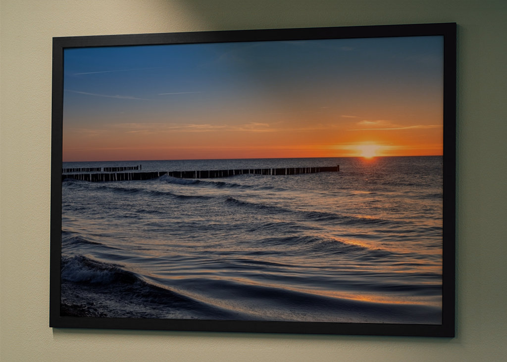 Sunset on the Baltic Sea