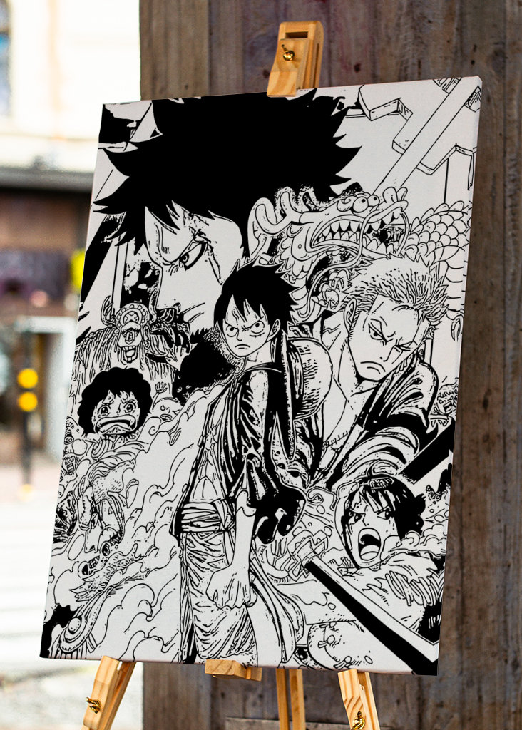 One Piece manga art