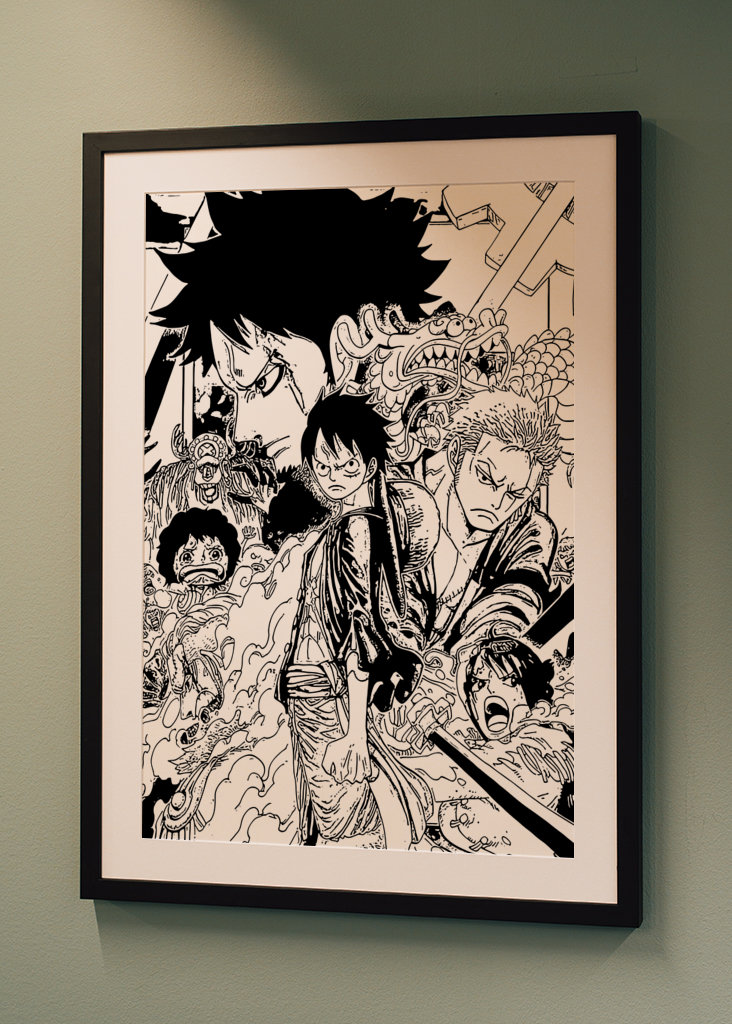 One Piece manga art