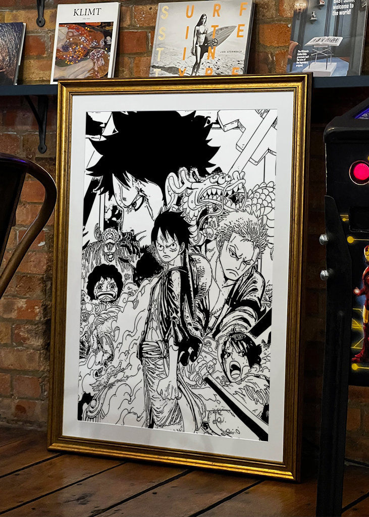 One Piece manga art