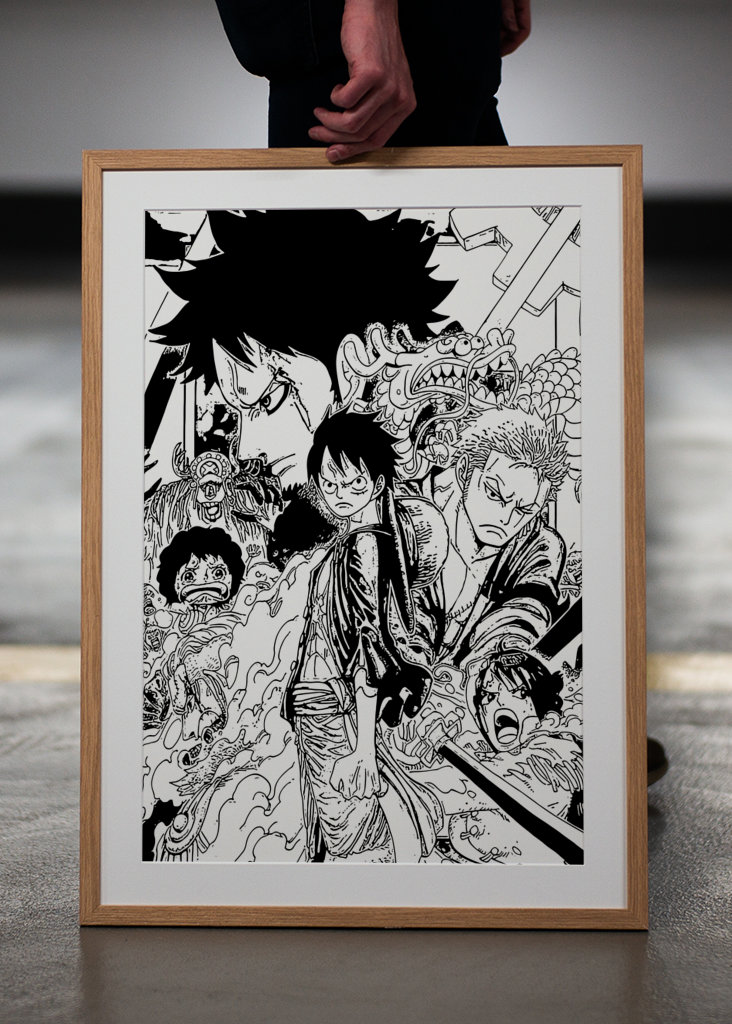 One Piece manga art
