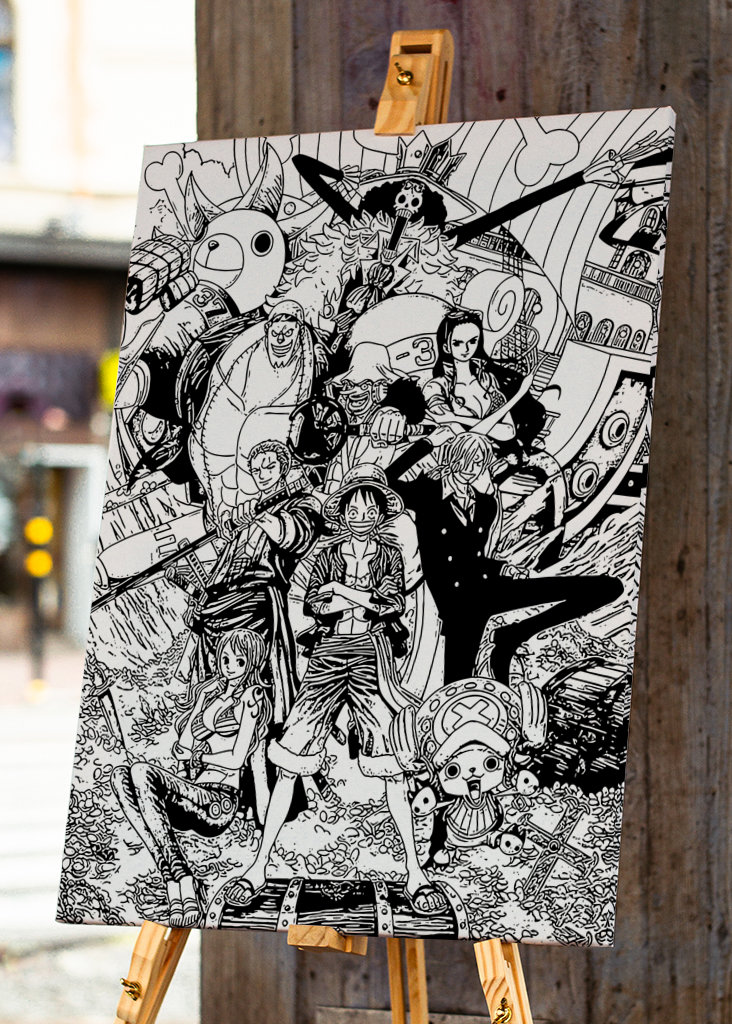 One Piece manga art