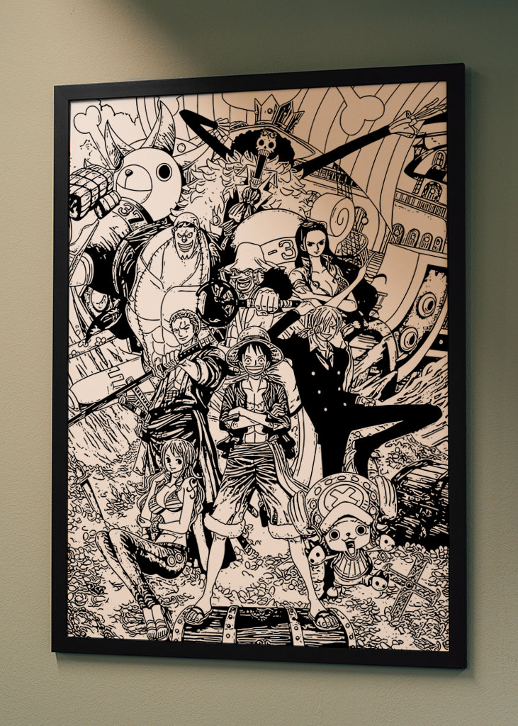 One Piece manga art