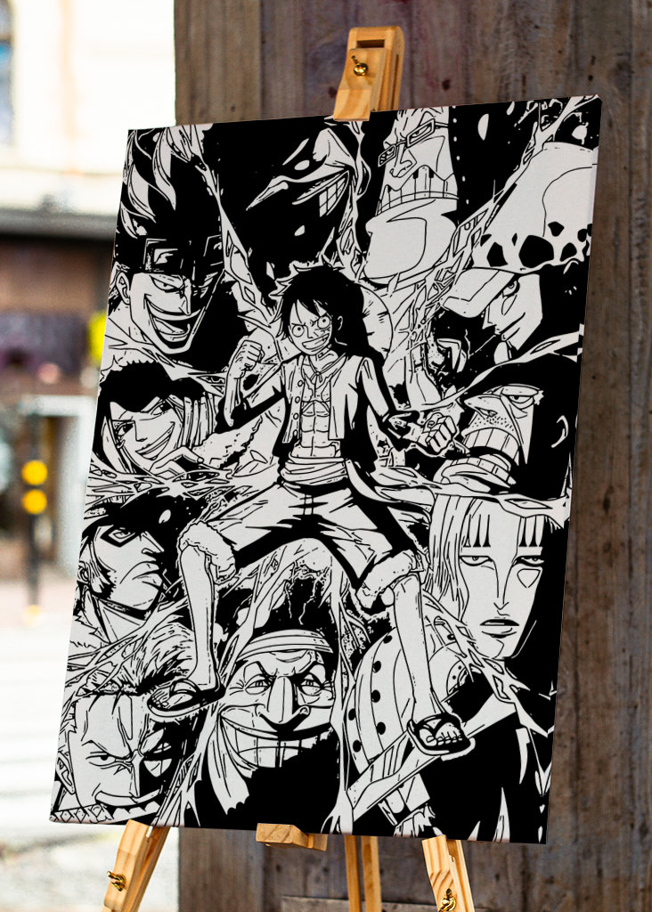 One Piece manga art