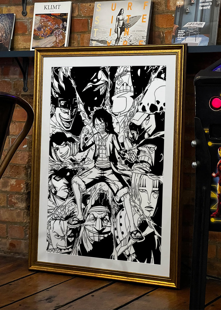One Piece manga art