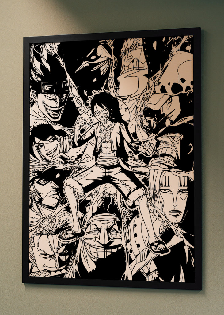 One Piece manga art