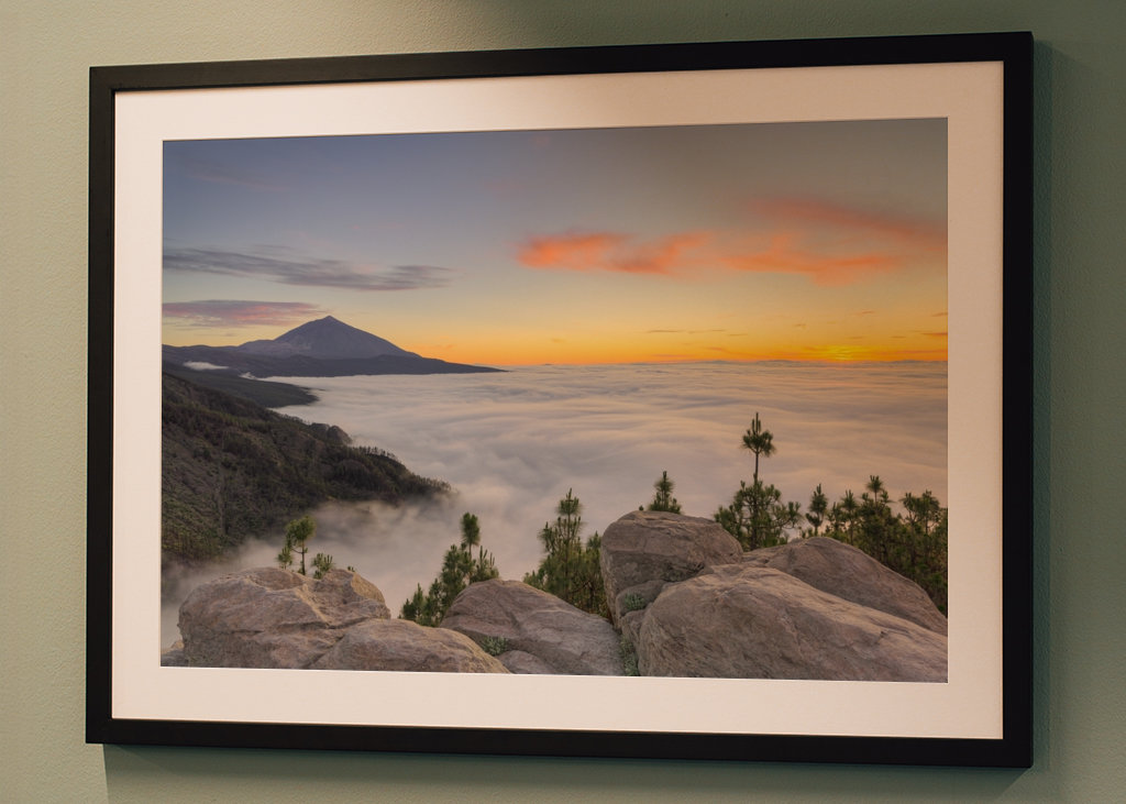 Tenerife in the evening