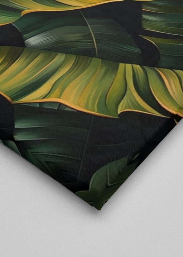 Green Tropic Leaves 1