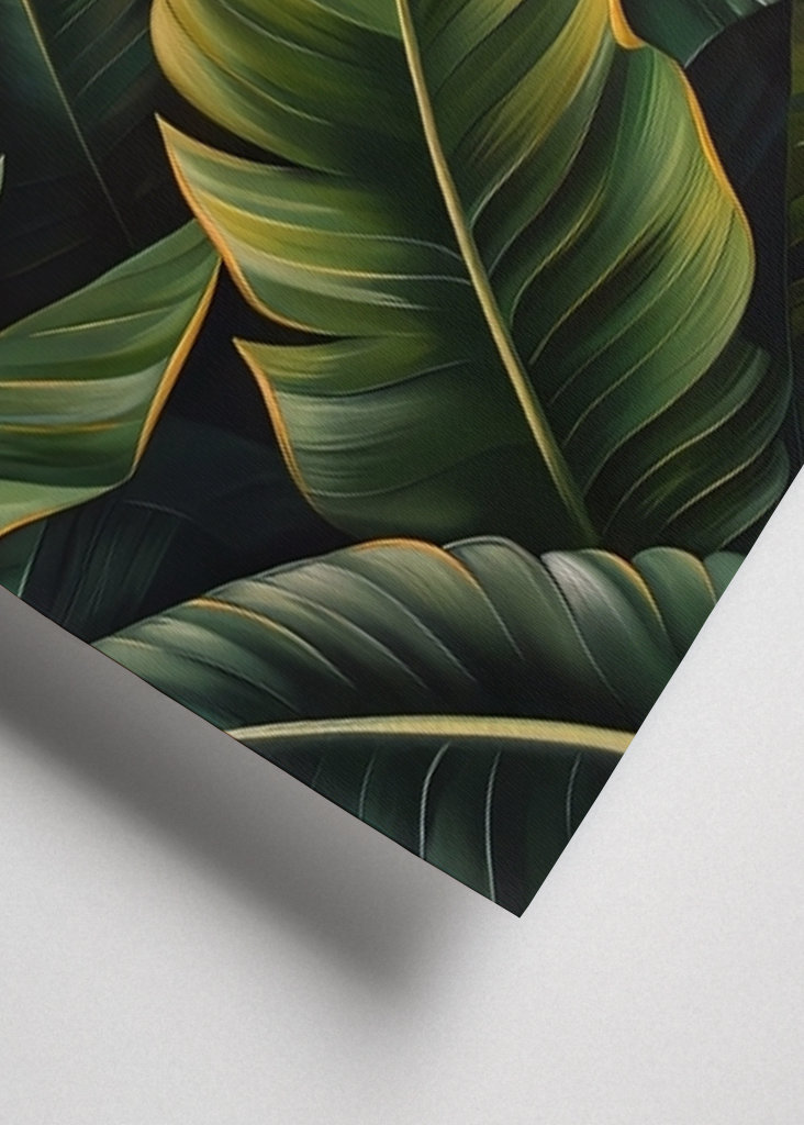 Green Tropic Leaves 1