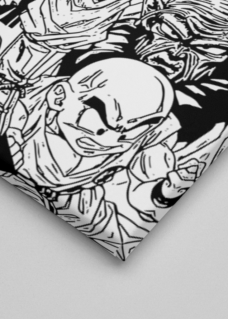 Dragon Ball Z Manga Art