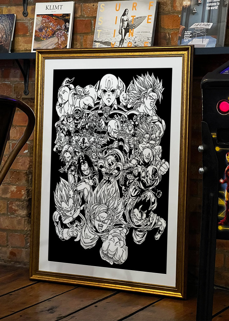 Arte del manga de Dragon Ball Z