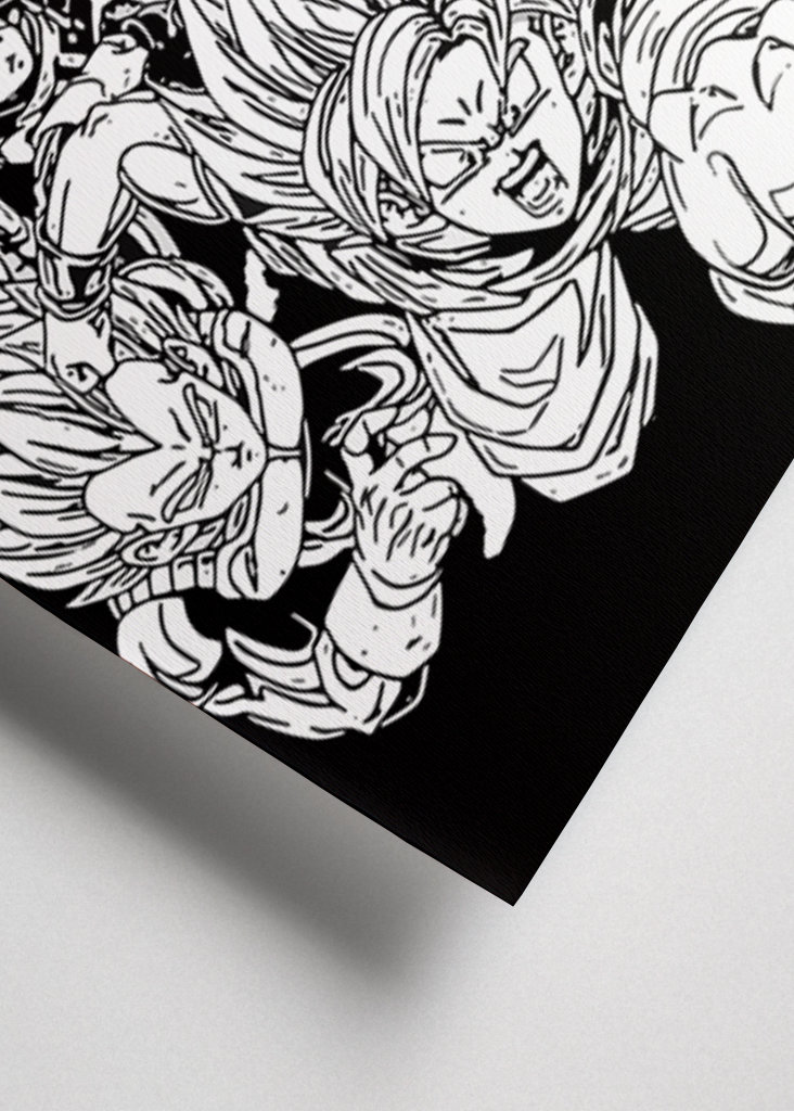 Arte del manga de Dragon Ball Z