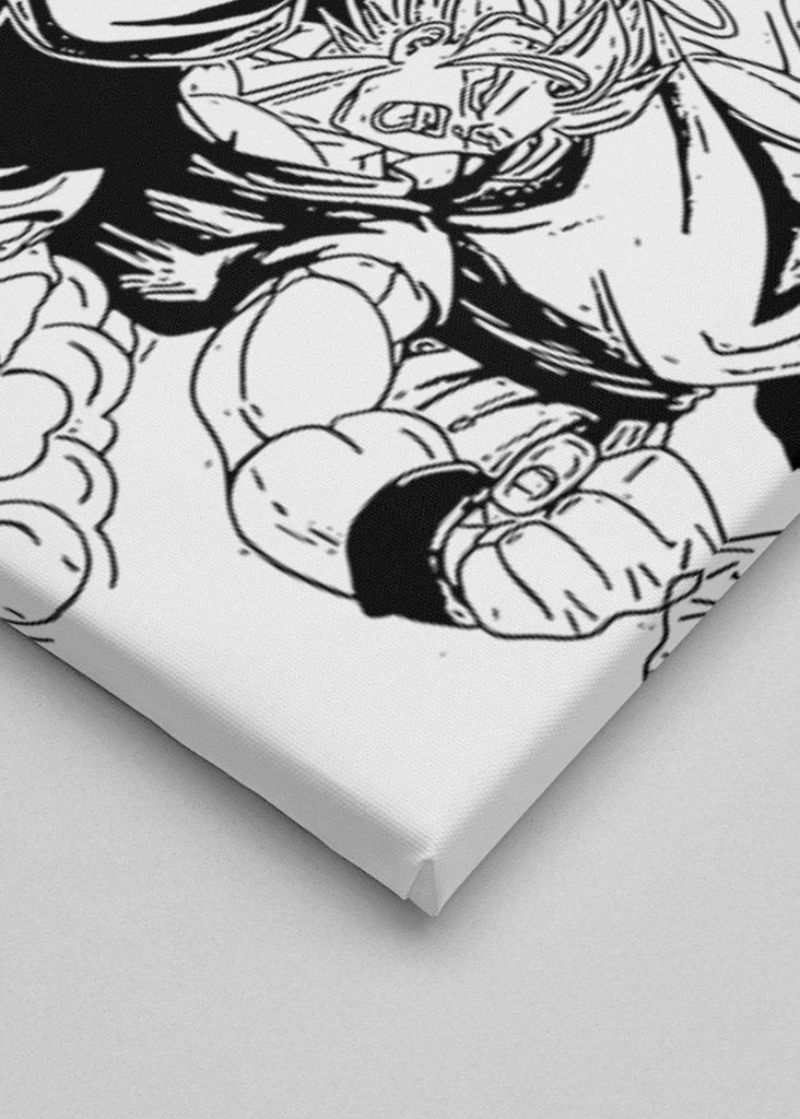 Dragon Ball Z Manga Art