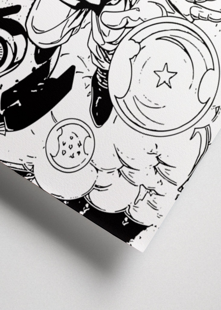 Dragon Ball Z Manga Art