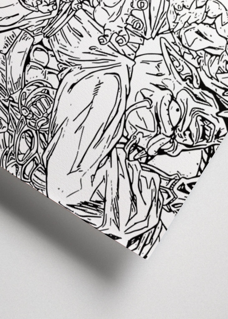 Dragon Ball Z Manga Art