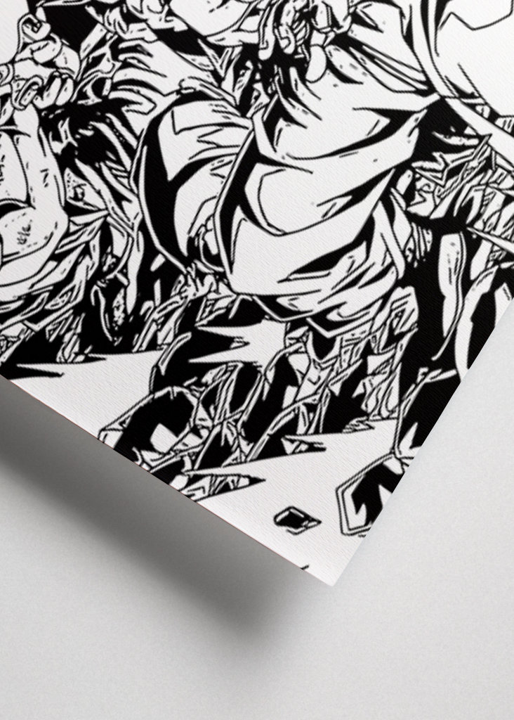 Dragon Ball Z Manga Art