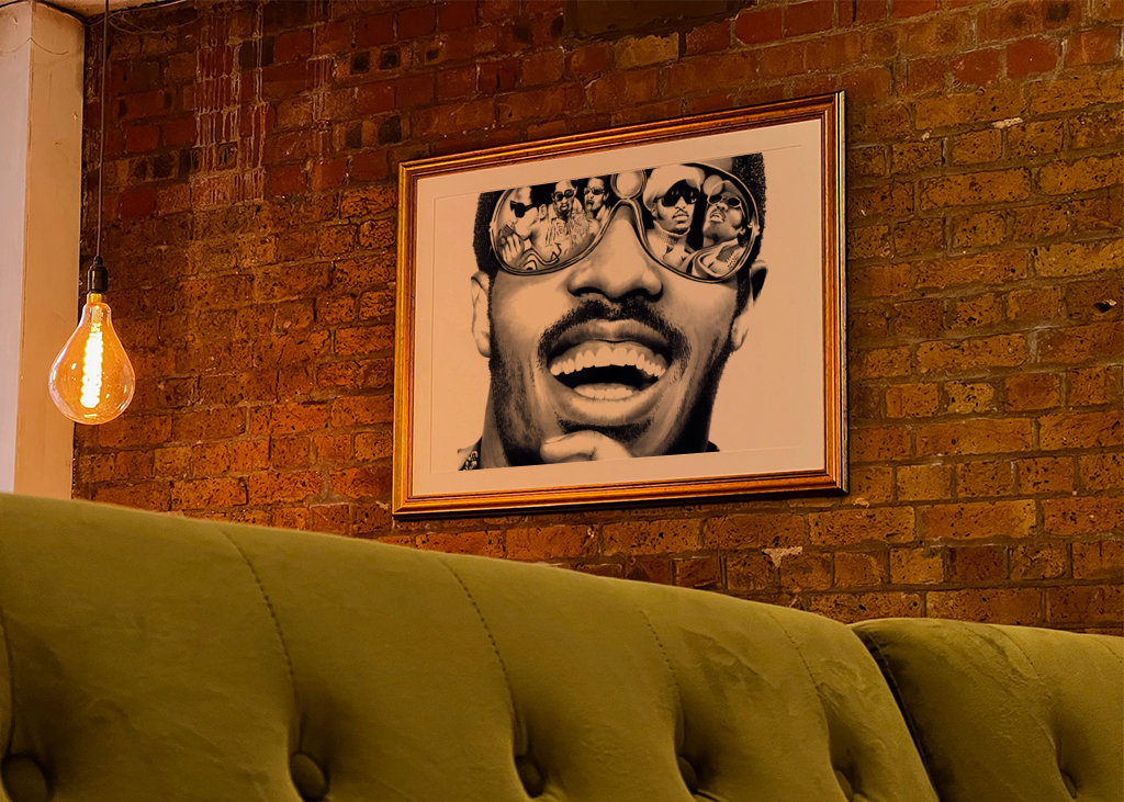 Stevie wonder wpap pop art 